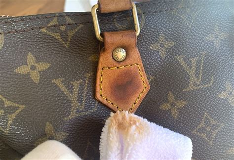 how to clean inside of louis vuitton bag|cleaning louis vuitton canvas bag.